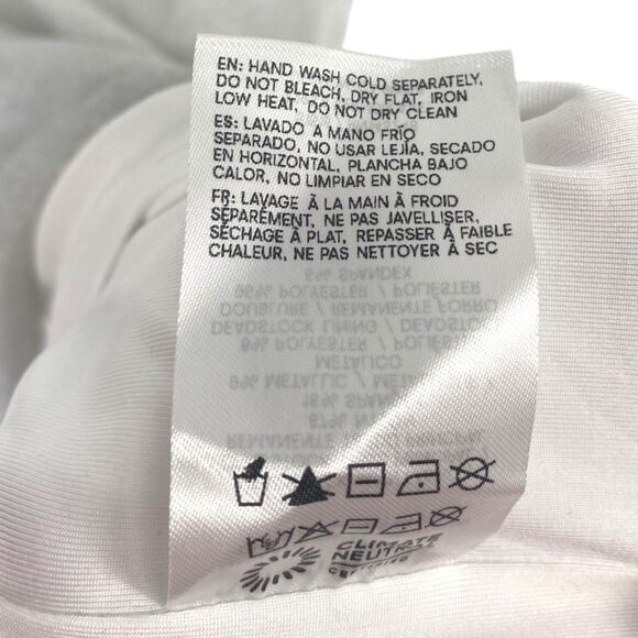 NWT Reformation Maevry Knit Midi Dress in Silver Sparkle Shift Lined Small - Picture 4 of 8